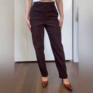 Vintage Inclinations brown dress pants